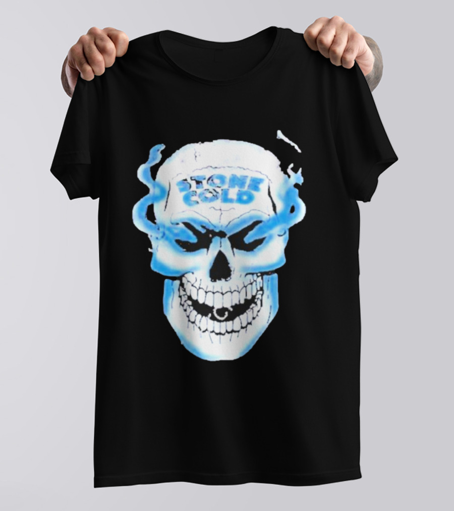 Stone Cold Steve Austin Skull T-Shirt