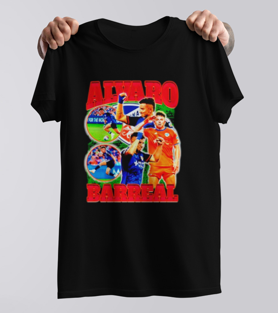 Alvaro Barreal Soccer Action Montage For The Noche T-Shirt