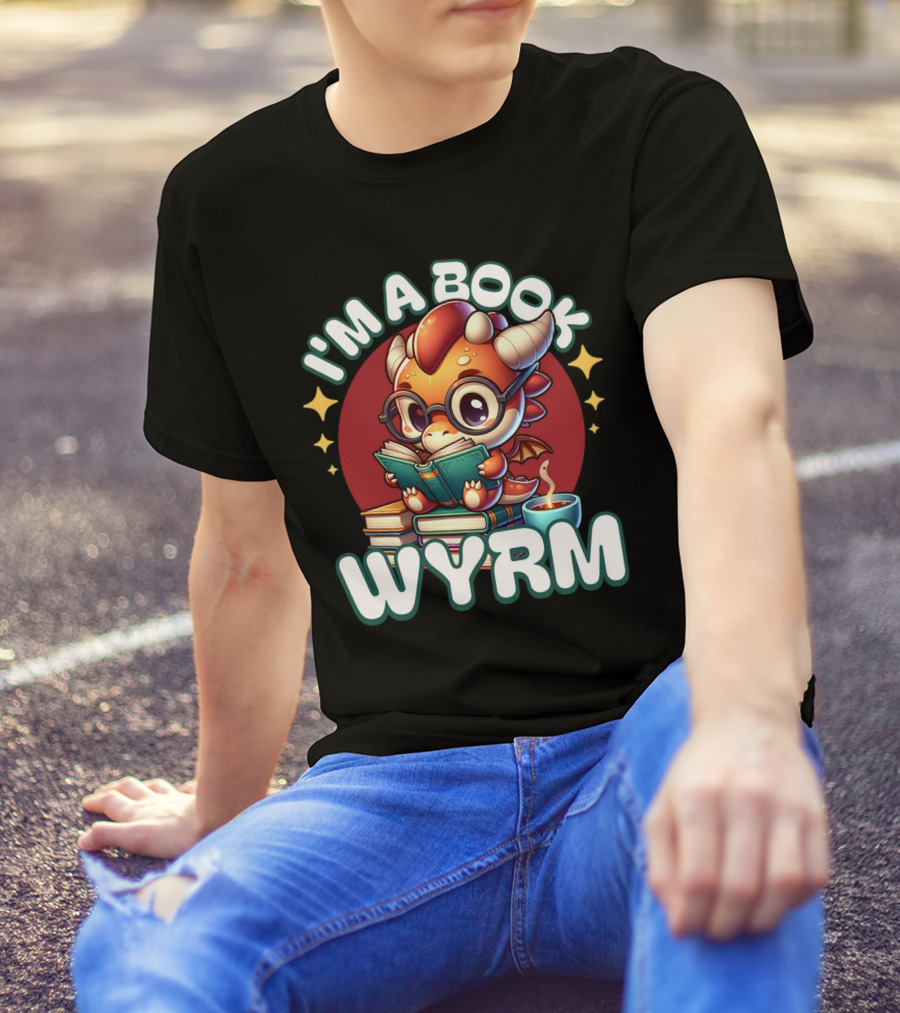 I'm A Book Wyrm T-Shirt