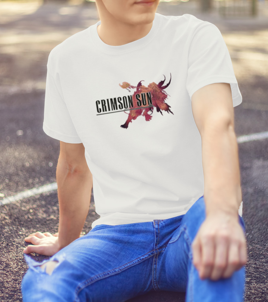 CRIMSON SUN Phoenix Burst T-Shirt