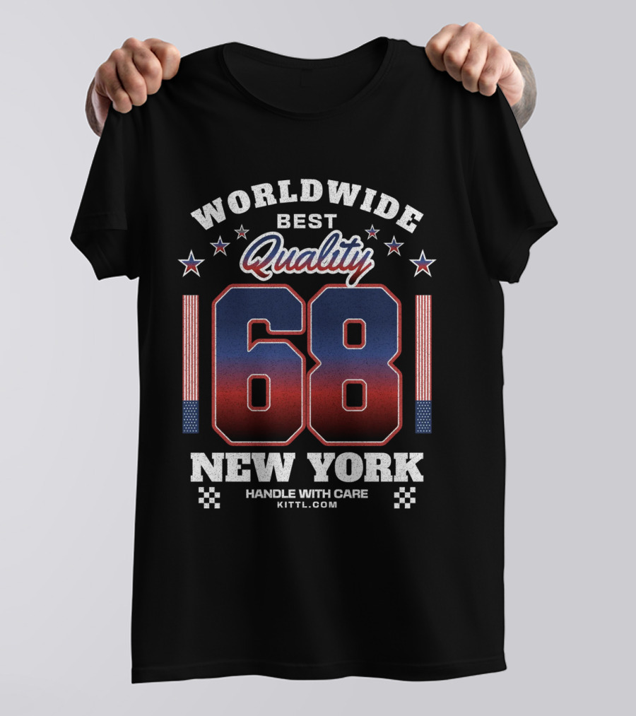 Worldwide Best Quality 68 New York Streetwear Handle With Care T-Shirt