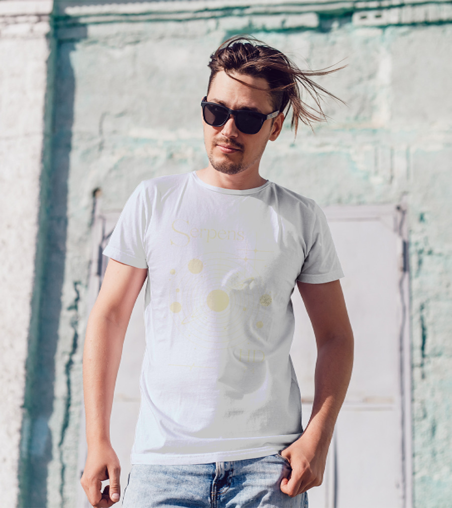 Serpens Constellation HD 168746 Planetary Orbit T-Shirt