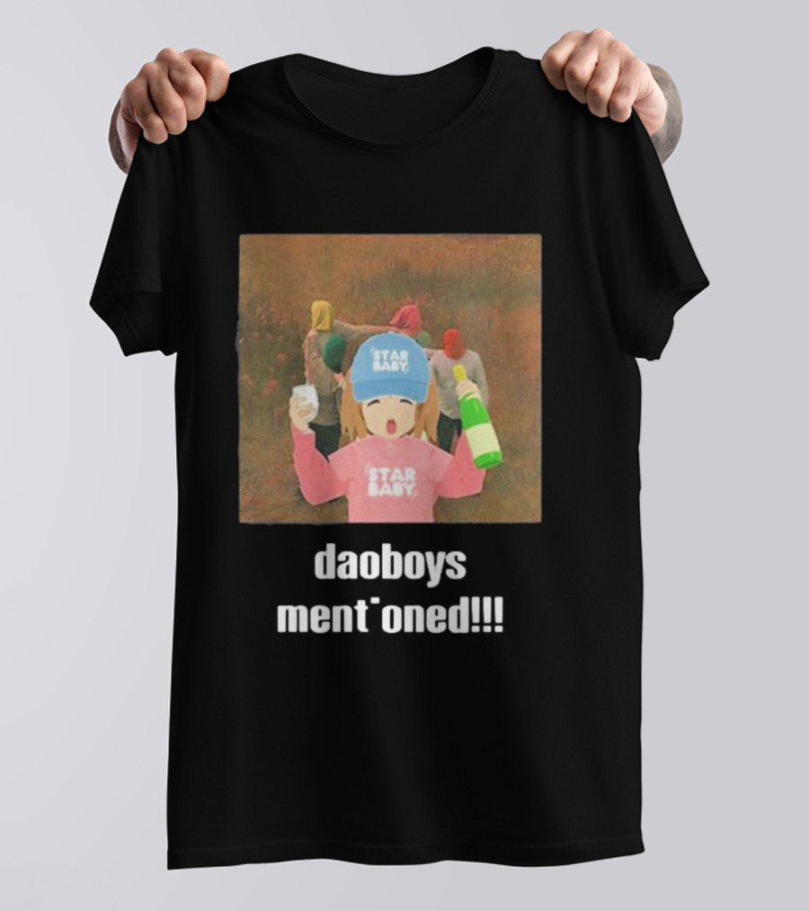 Daoboys Mentioned Star Baby Celebration Scene T-Shirt