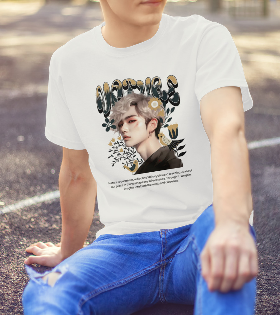 NATURE Floral Reflections Of Life And Existence T-Shirt