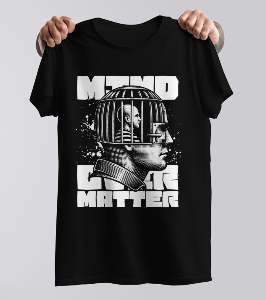 MIND OVER MATTER Prisoner Head T-Shirt