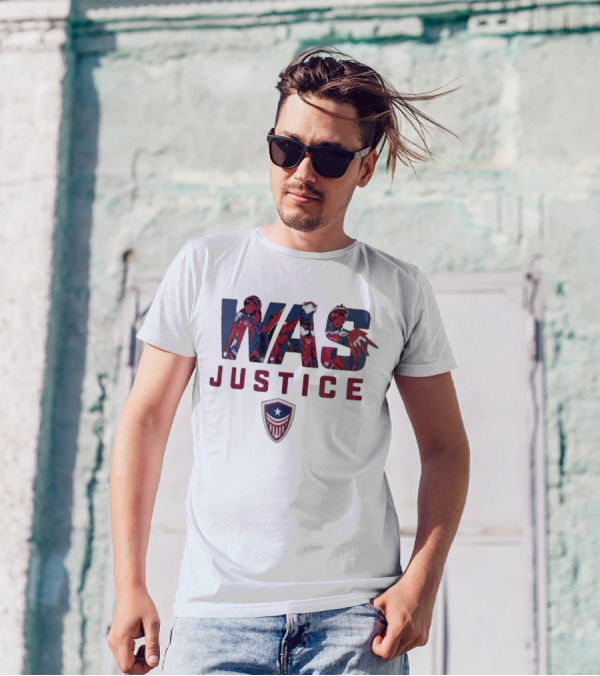 WAS Justice Washington Hero Shield T-Shirt
