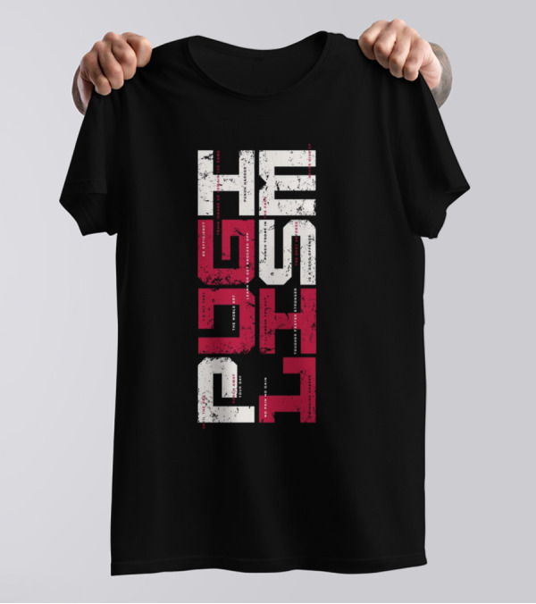 Pugilist Typographic Athletic Fight Sports T-Shirt
