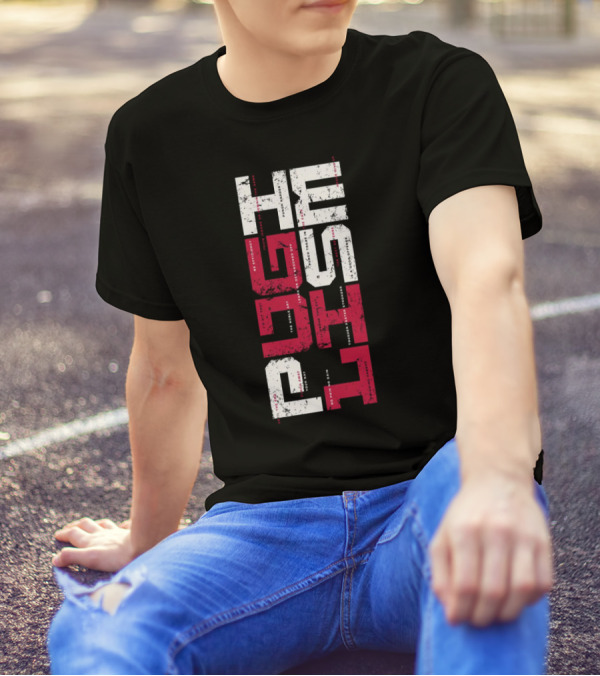 Pugilist Typographic Athletic Fight Sports T-Shirt