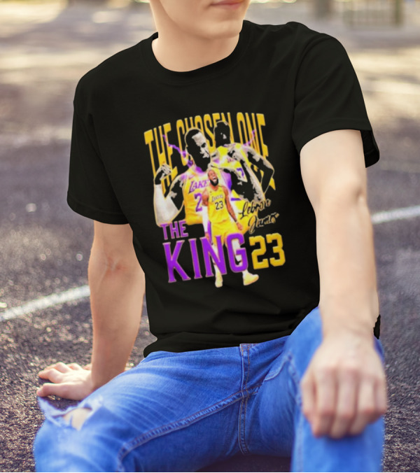 The Chosen One The King 23 LeBron James Lakers T-Shirt