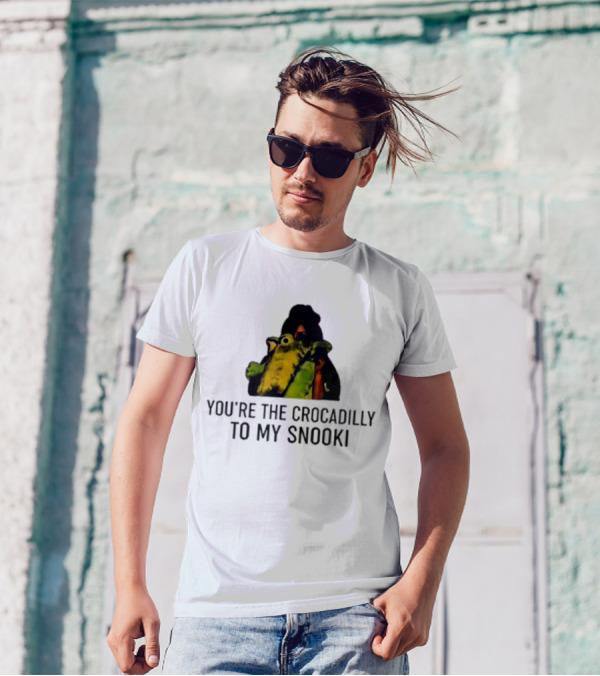 You're The Crocadilly To My Snooki Fun Colorful Frog T-Shirt