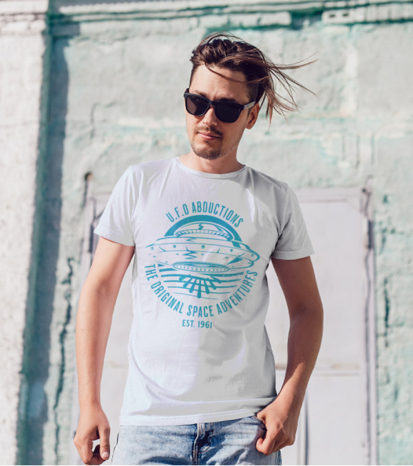 U.F.O Abductions The Original Space Adventures Est. 1961 T-Shirt