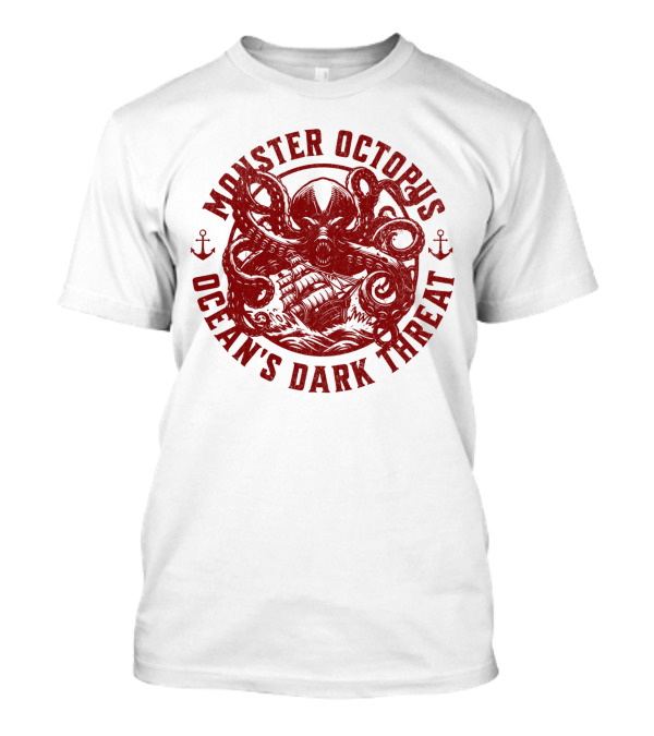 Monster Octopus Ocean's Dark Threat T-Shirt