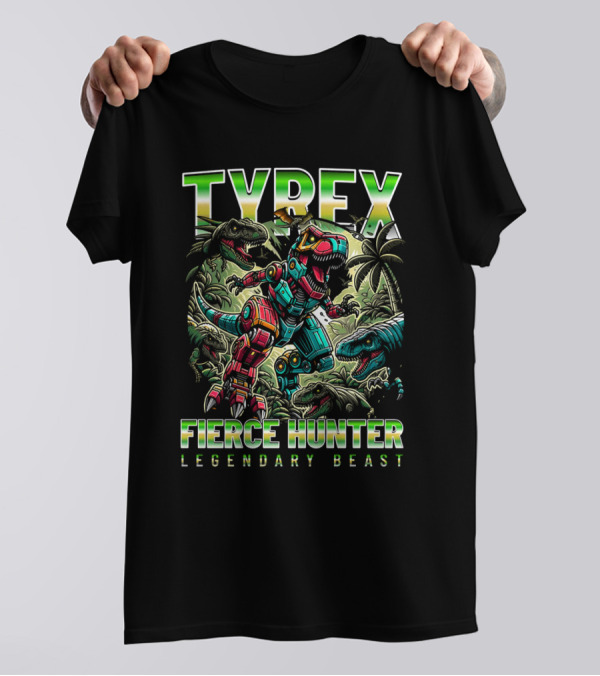 Tyrex Fierce Hunter Legendary Beast T-Shirt