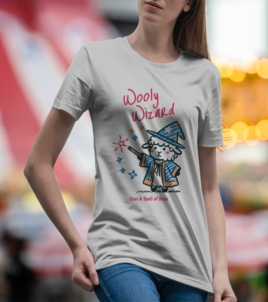 Wooly Wizard Cast A Spell Of T-Shirt