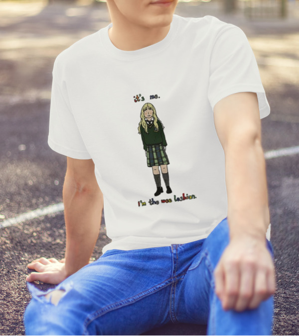 Derry Girls It's Me I'm The Wee Lesbian Sweater School Uniform Skirt T-Shirt