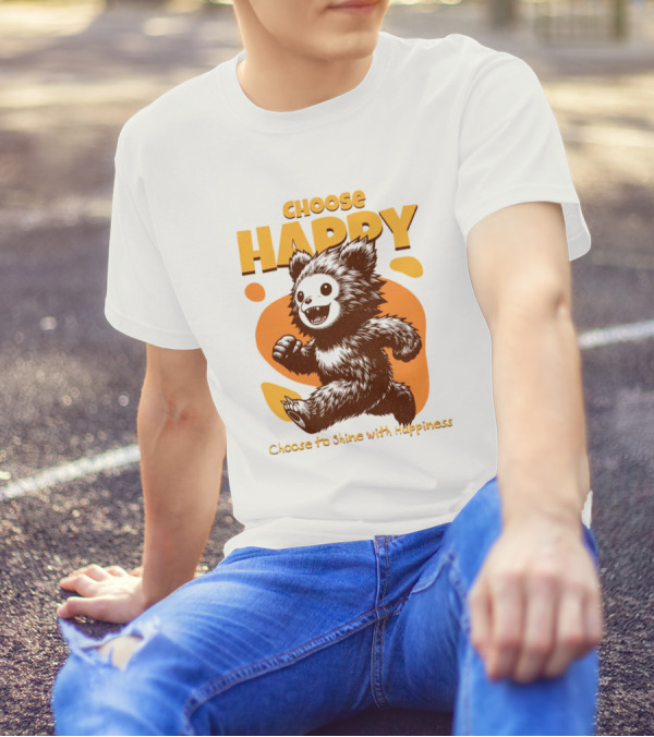 Choose Happy Choose To Shine With Happiness T-Shirt