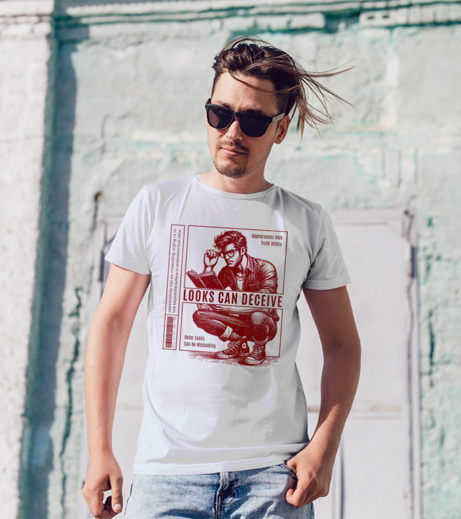 Looks Can Deceive Appearances Hide Truth Within Outer Looks Can Be Misleading T-Shirt