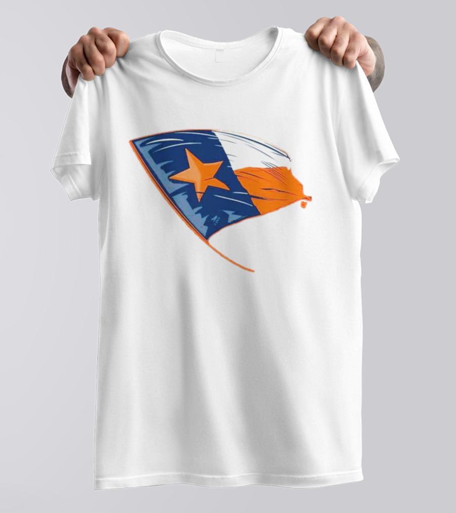 Houston Texas Lone Star Flag T-Shirt