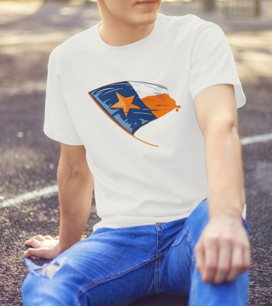 Houston Texas Lone Star Flag T-Shirt