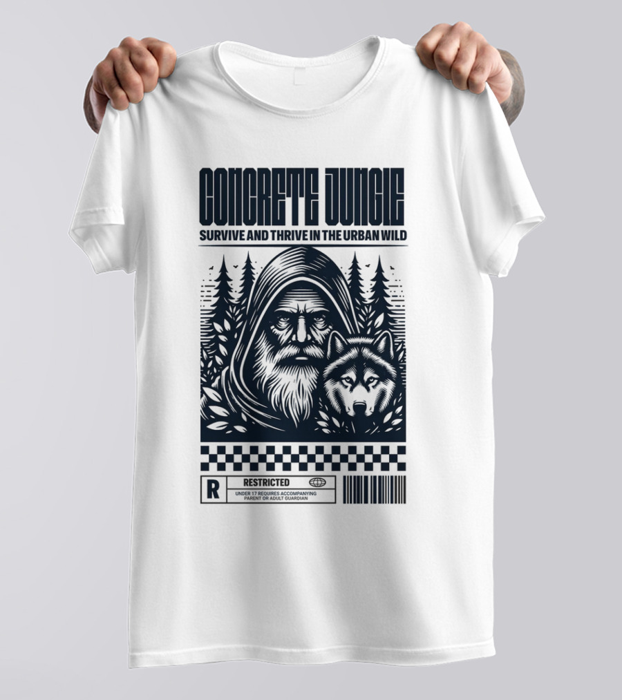 Concrete Jungle Survive And Thrive In The Urban Wild T-Shirt