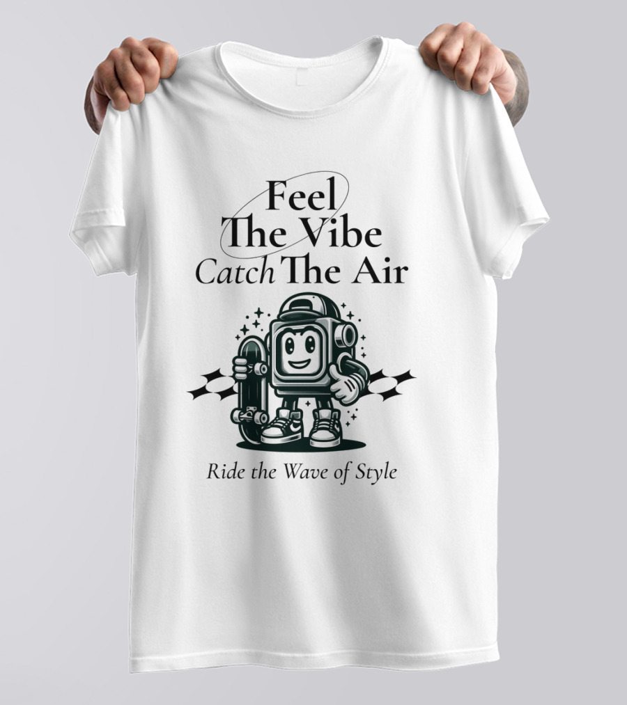Feel The Vibe Catch The Air Ride The Wave Of T-Shirt