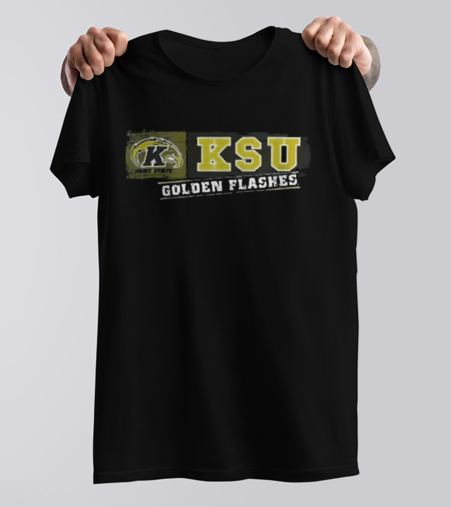 KSU Kent State Golden Flashes Sticker T-Shirt