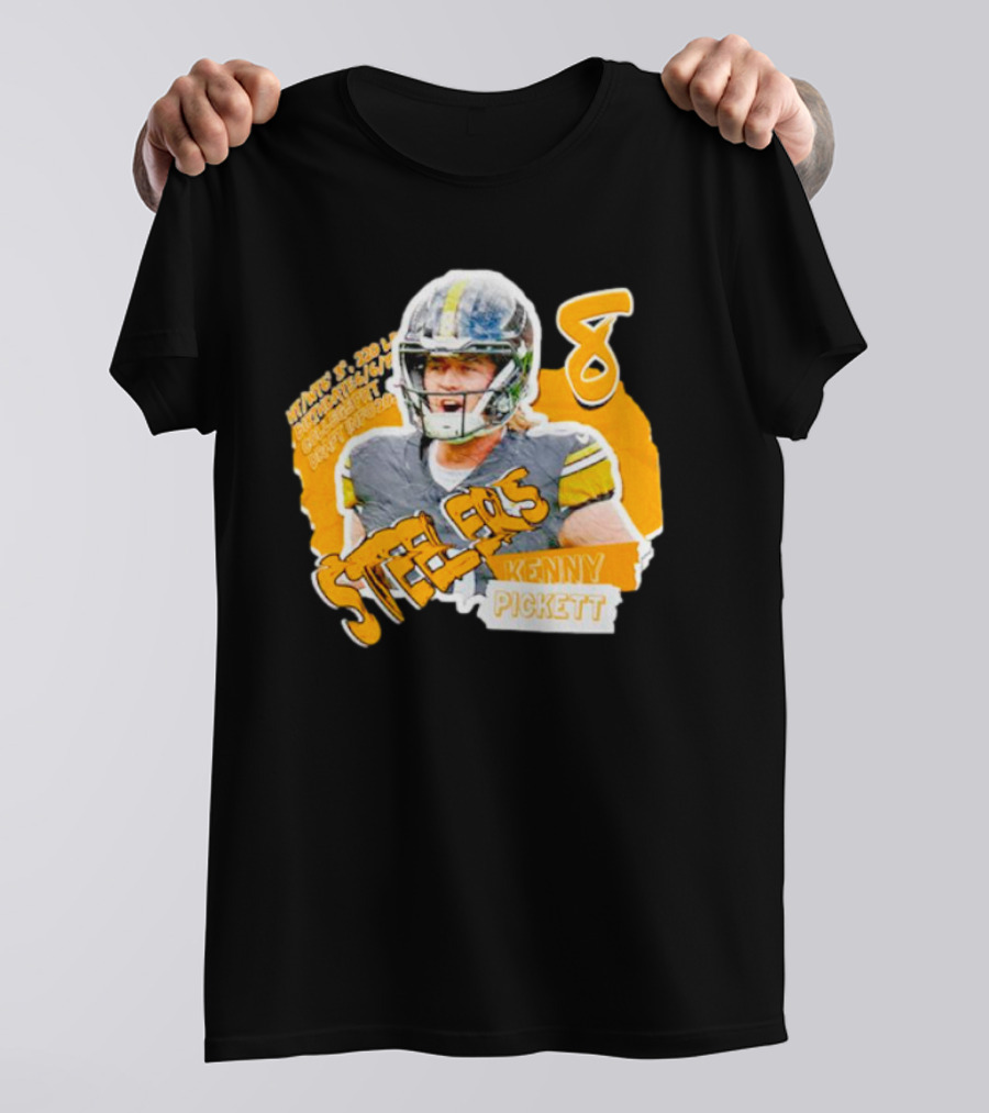 Kenny Pickett Steelers Football Number 8 T-Shirt