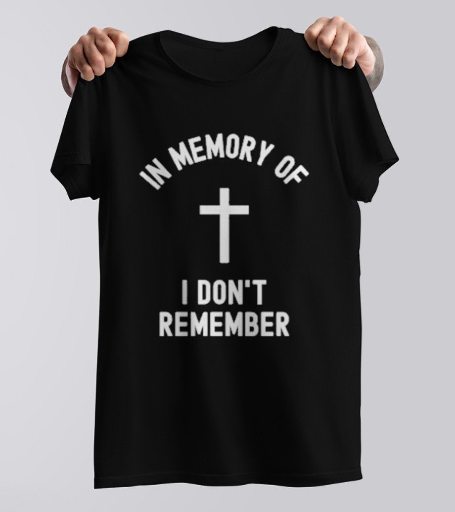 Duff McKagan In Memory Of I Don't Remember Cross T-Shirt