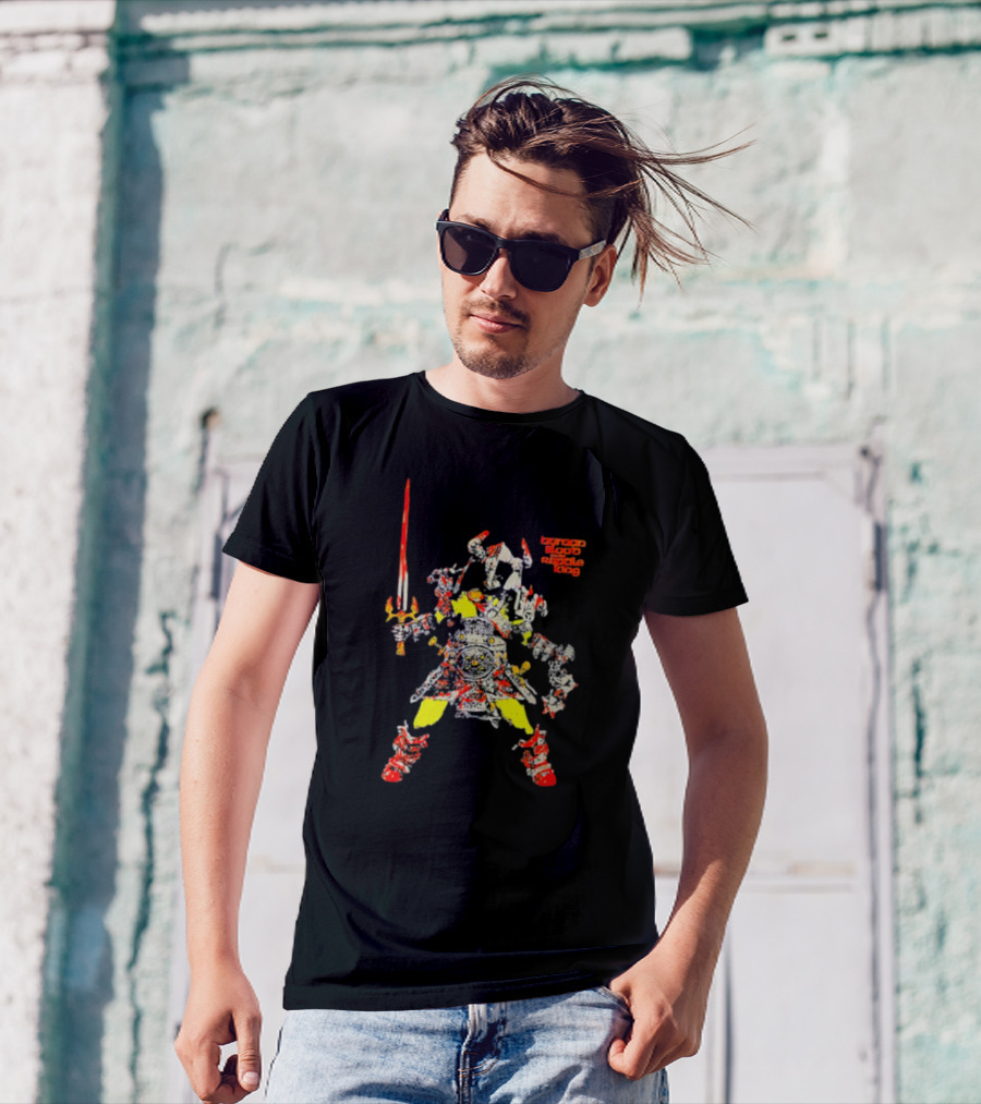 Barnan Blood Armor Warrior For The Reptile King T-Shirt