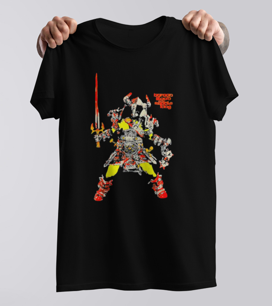 Barnan Blood Armor Warrior For The Reptile King T-Shirt