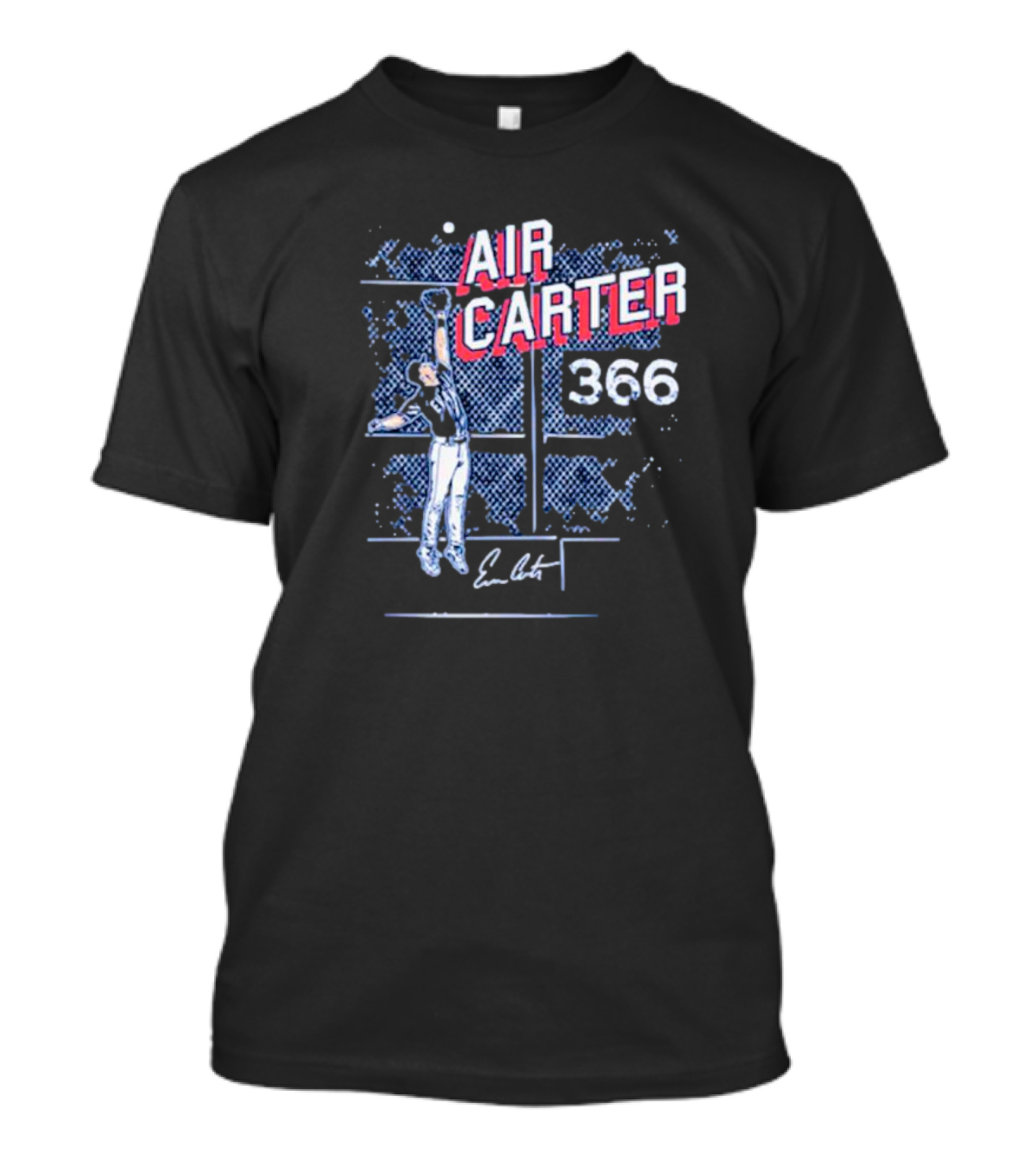 Evan Carter Air Carter 366 Texas Ranger T-Shirt