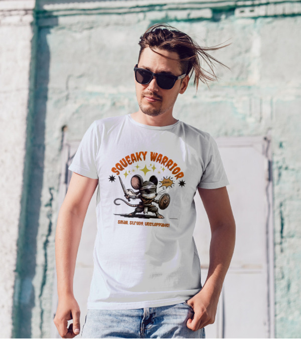 Squeaky Warrior Small Strong Unstoppable Ciiitt T-Shirt