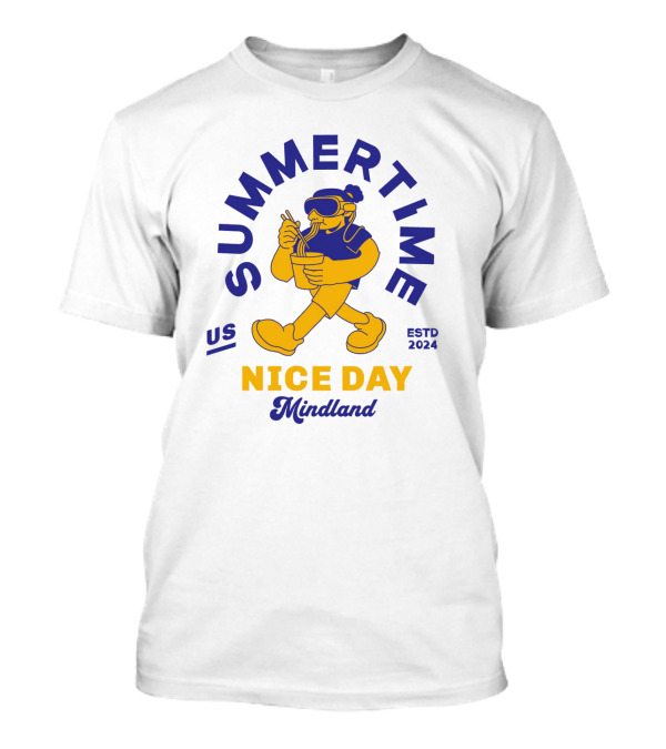 SUMMERTIME US NICE DAY ESTD 2024 Mindland T-Shirt