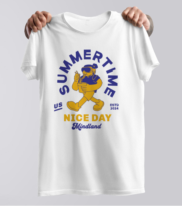SUMMERTIME US NICE DAY ESTD 2024 Mindland T-Shirt