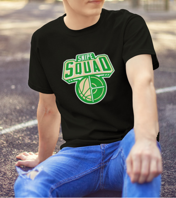 Milwaukee Bucks Snipe Squad Basketball Target Green T-Shirt
