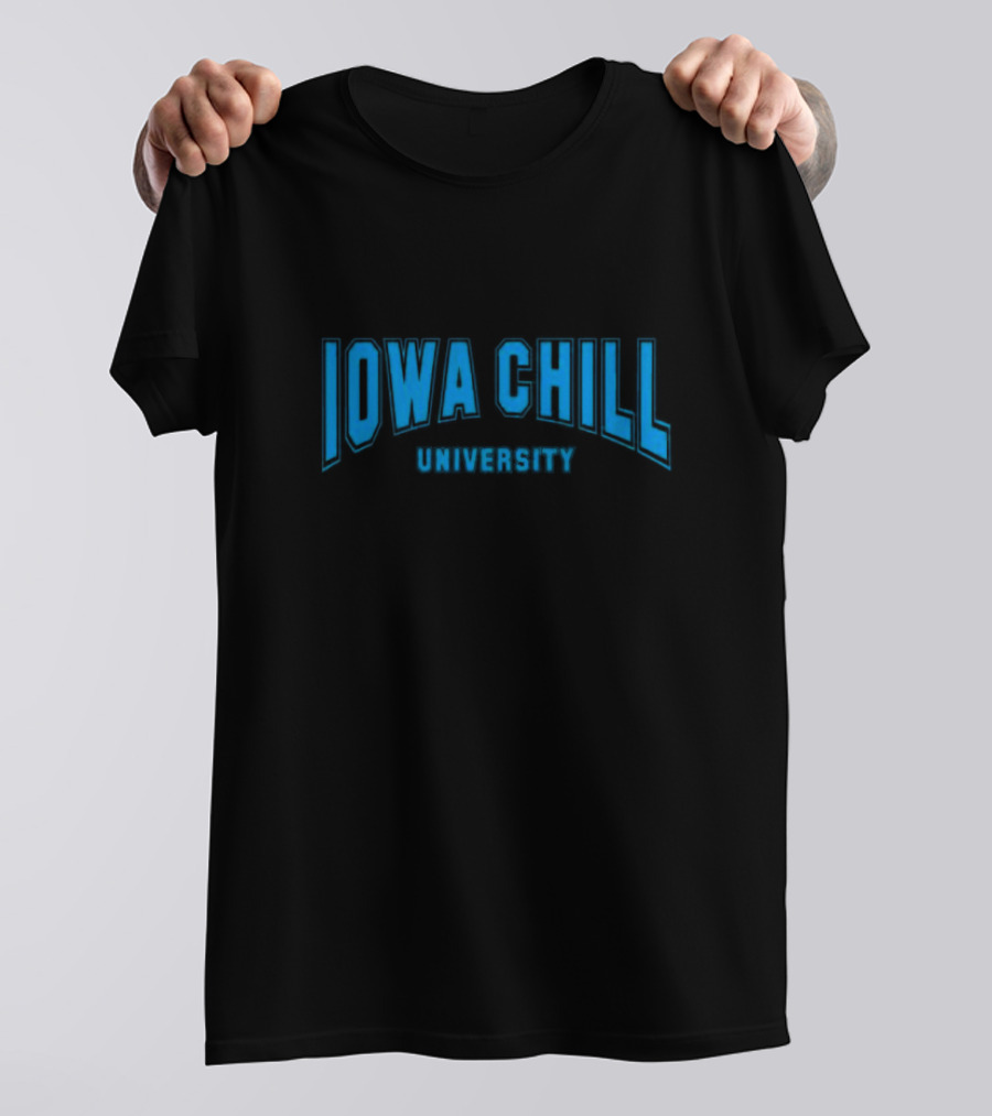 Iowa Chill University Blue Collegiate T-Shirt
