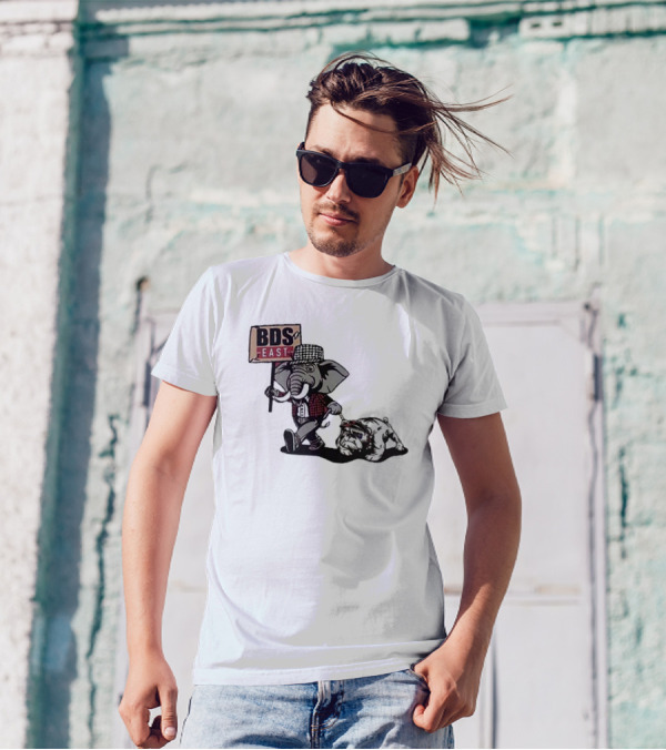 ALABAMA BDS East Elephant With Bulldog T-Shirt