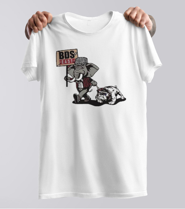 ALABAMA BDS East Elephant With Bulldog T-Shirt