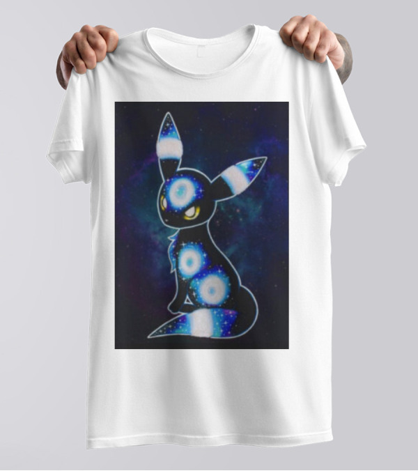 Umbreon Galaxy Cosmic Pokemon T-Shirt