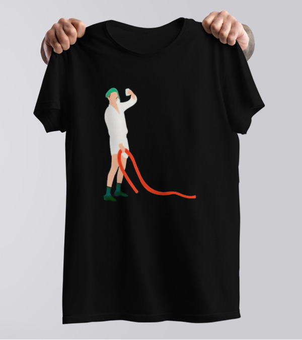 Septic Engineer Holding Beer And Hose T-Shirt