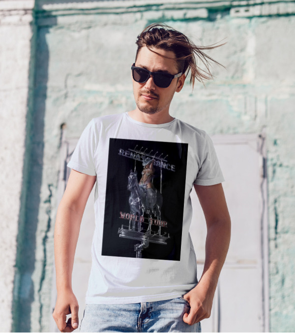 Renaissance World Tour Beyoncé Silver Horse Statue T-Shirt