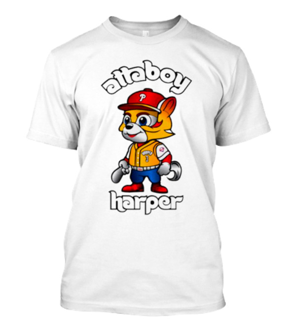Atta Boy Bryce Harper Philly P Mascot Baseball Cartoon T-Shirt