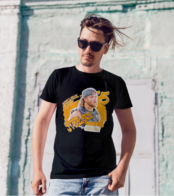 Steelers Cole Holcomb 55 Football Player Profile T-Shirt