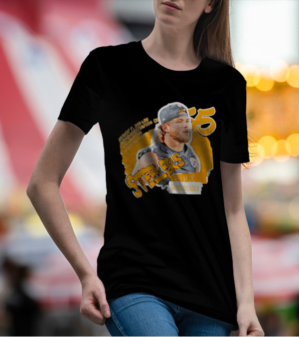 Steelers Cole Holcomb 55 Football Player Profile T-Shirt
