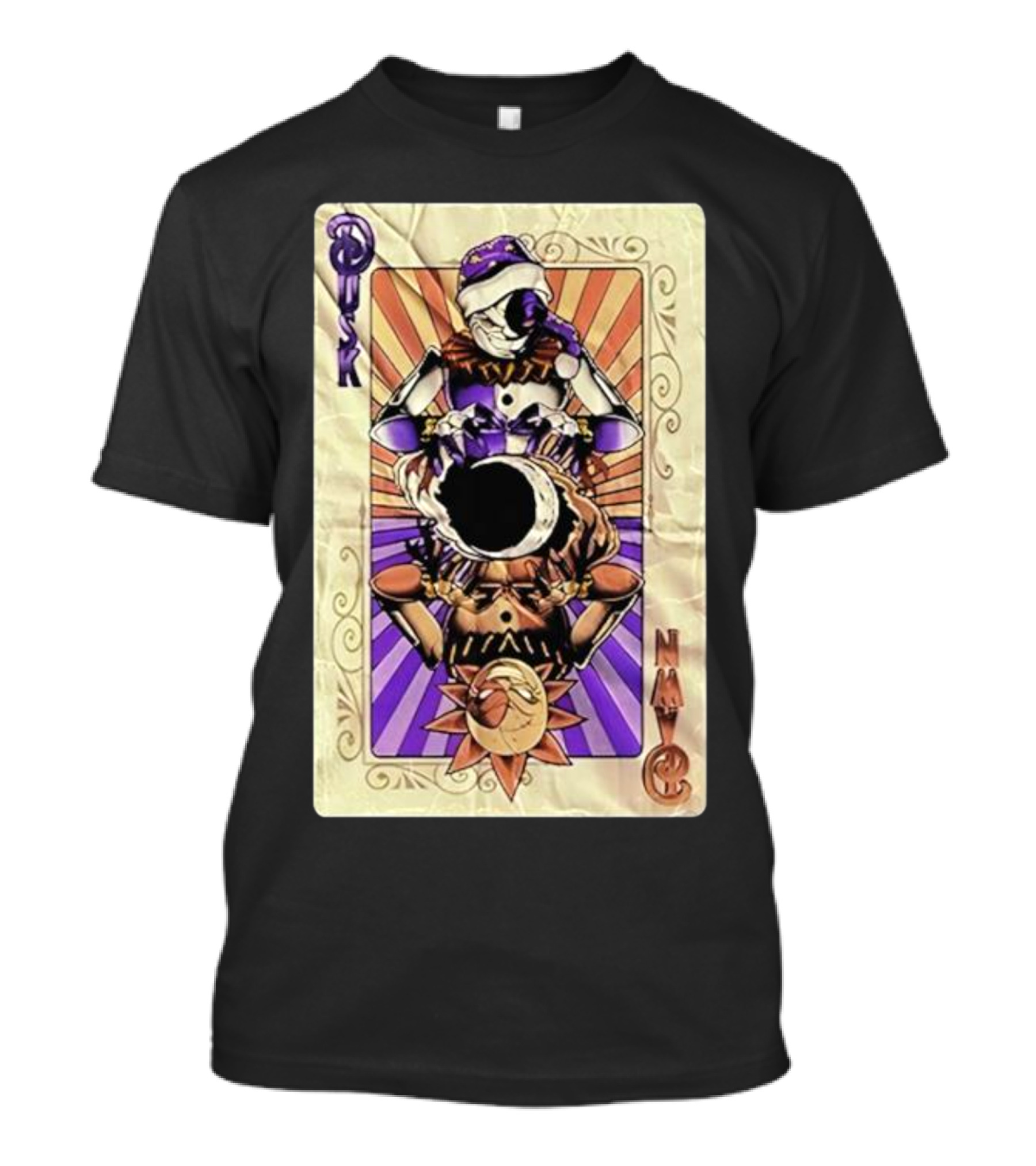 Dusk Sun And Moon Daycare Attendant Card T-Shirt