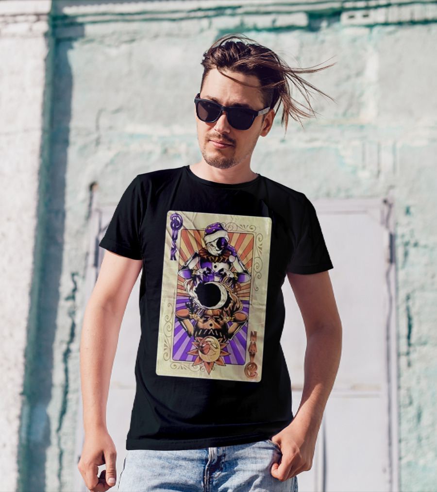 Dusk Sun And Moon Daycare Attendant Card T-Shirt