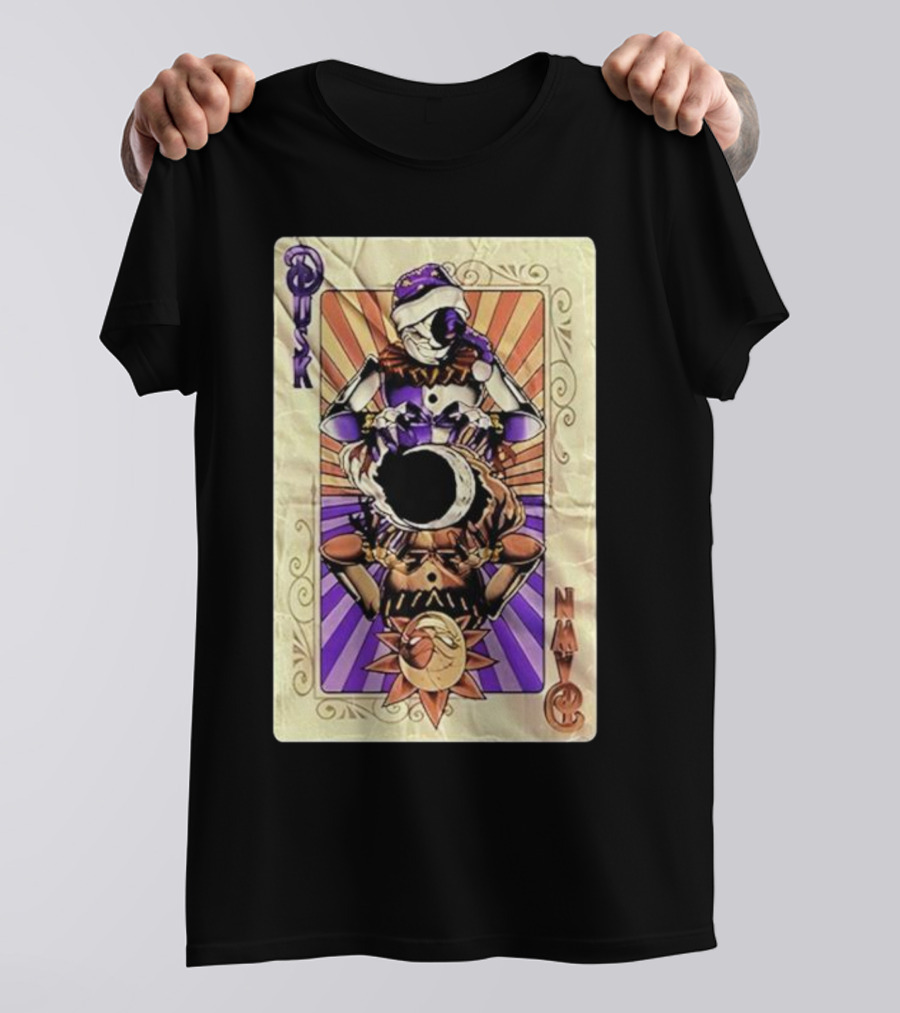 Dusk Sun And Moon Daycare Attendant Card T-Shirt