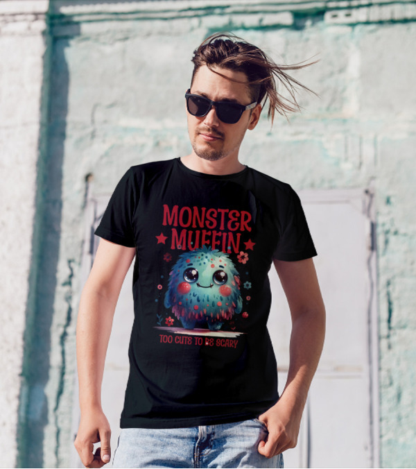 Monster Muffin Too Cute To Be Scary T-Shirt