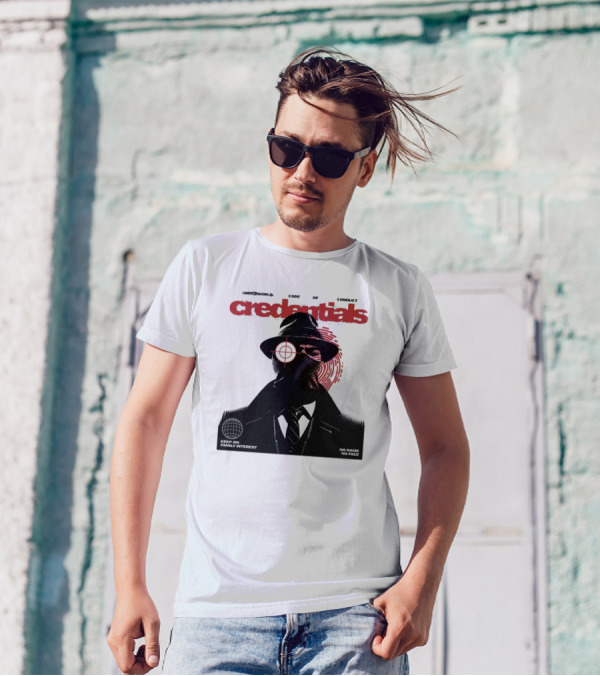 Credentials Underworld Code Of Conduct Keep On Family Interest No Name No Face T-Shirt