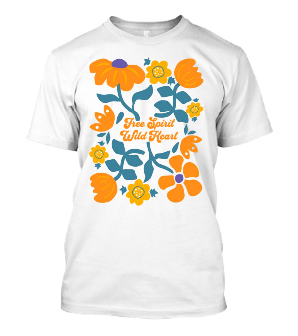 Free Spirit Wild Heart Floral T-Shirt
